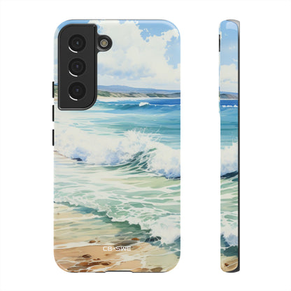 Serene Coastal Watercolors - Samsung Case