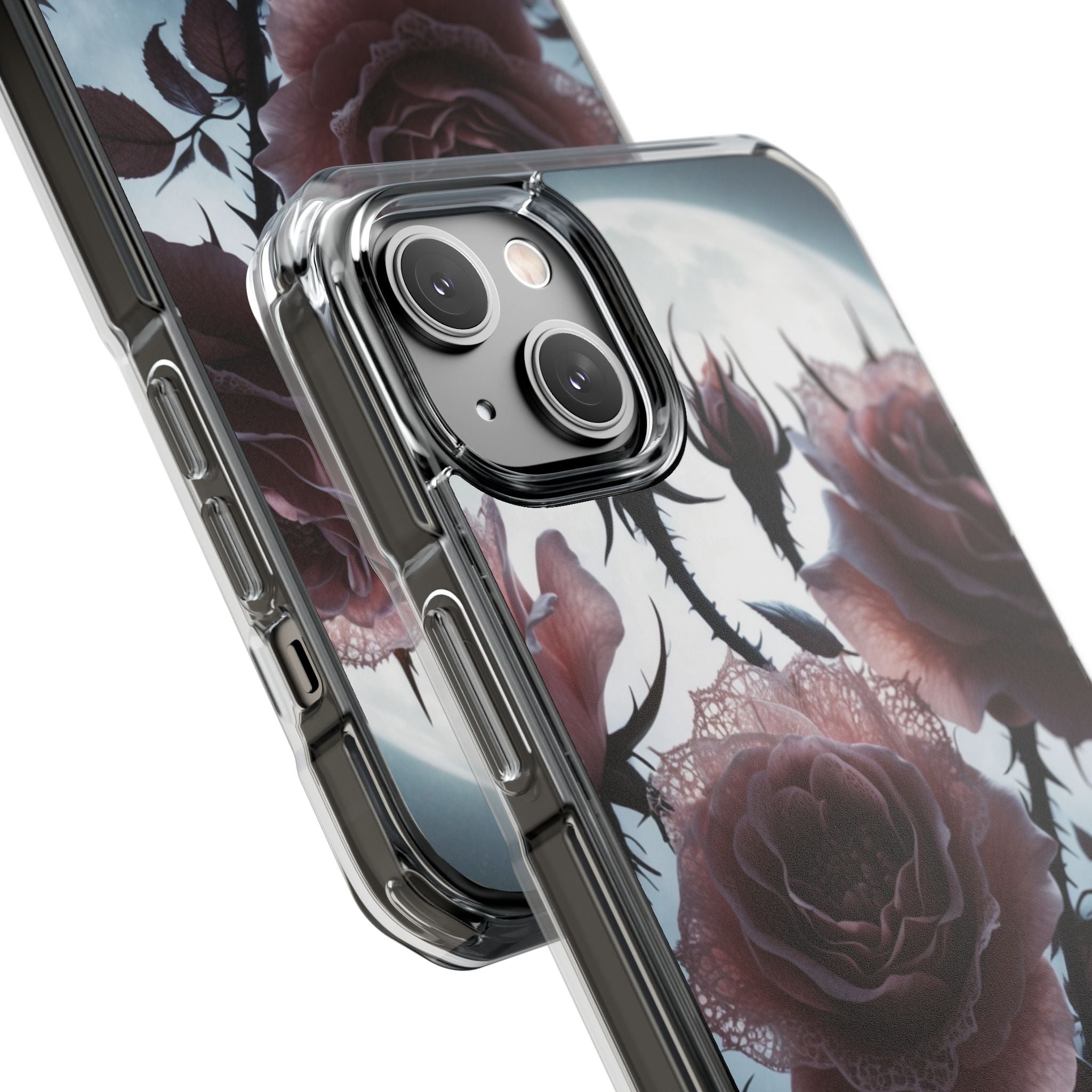 Luminous Rose Thorns iPhone 14 Plus Case - Impact