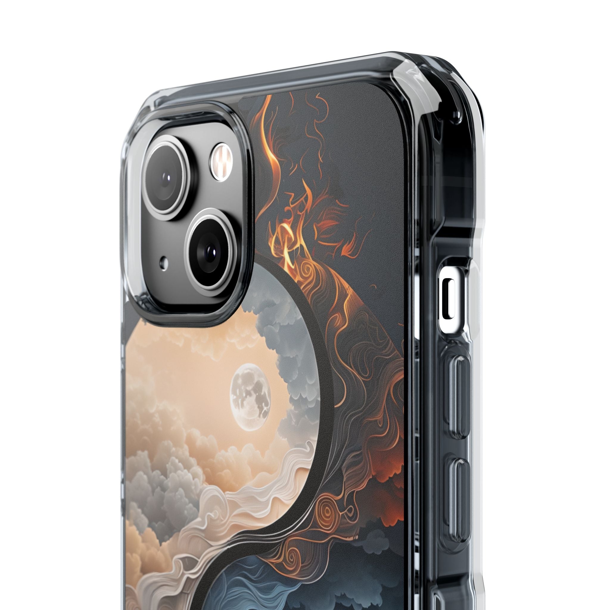 Moonlit Elemental Harmony iPhone Case - Impact