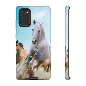 Blue Sky Horses - Protective Phone Case