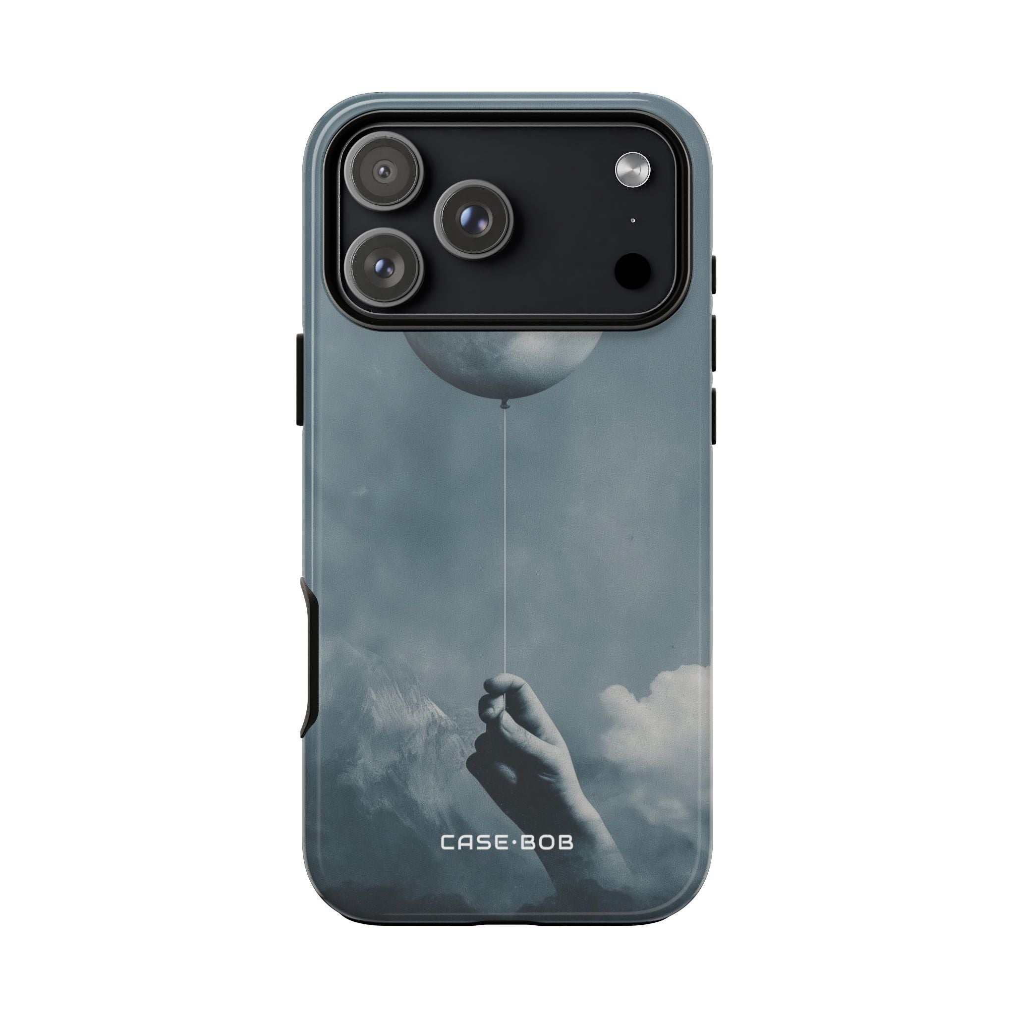 Moon Balloon iPhone 17 Pro Max Case - Tough