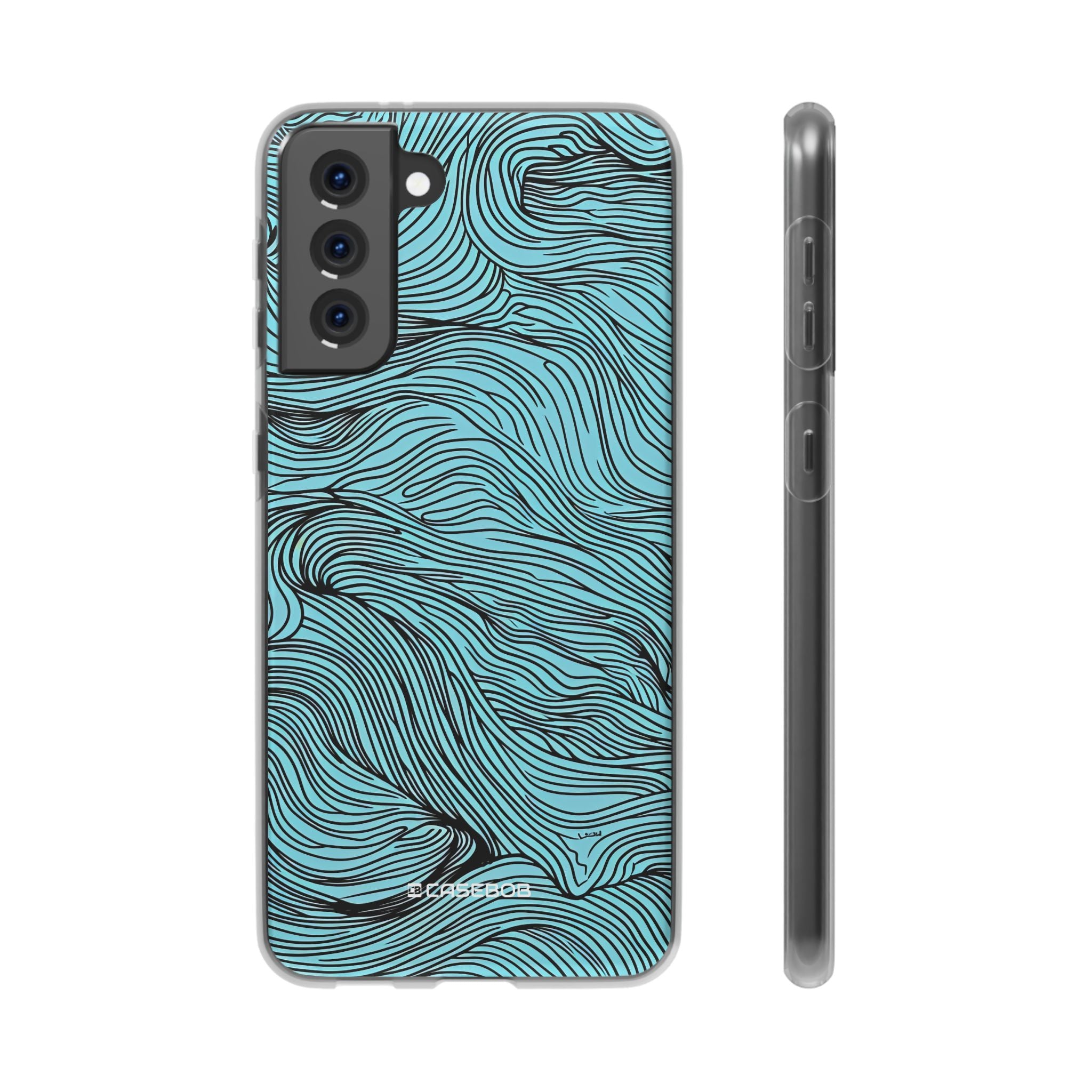 Wavy Serenity | Flexible Phone Case for Samsung Galaxy