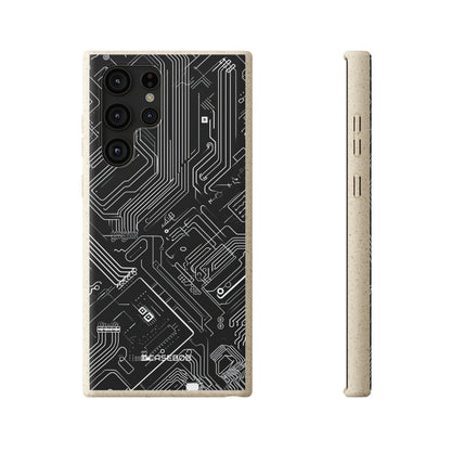 Cyber Circuitry Art | Biodegradable Phone Case