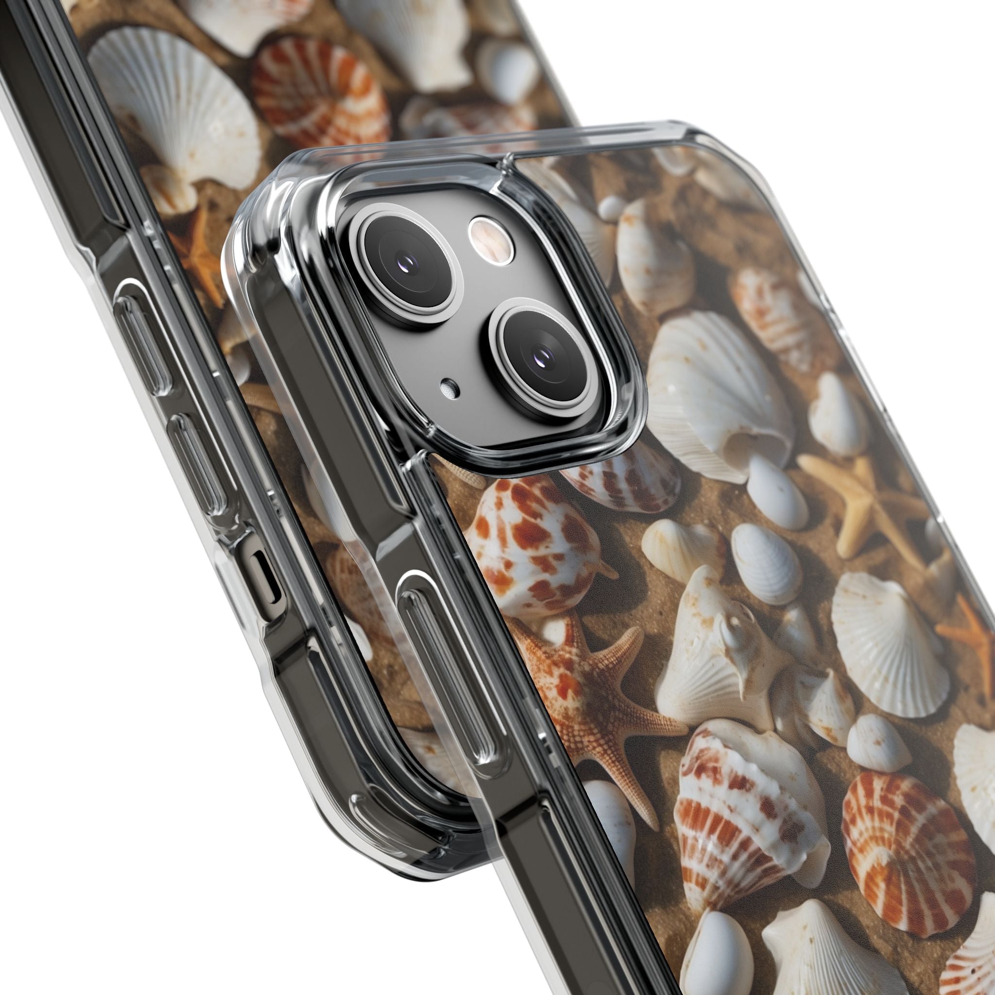 Seashells Embrace Shore iPhone Case - Impact