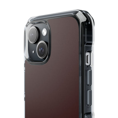 Dark Sienna - Clear Impact Case for iPhone