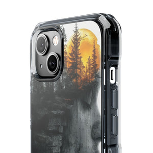 Nature's Reflection - Phone Case for iPhone (Clear Impact - Magnetic)