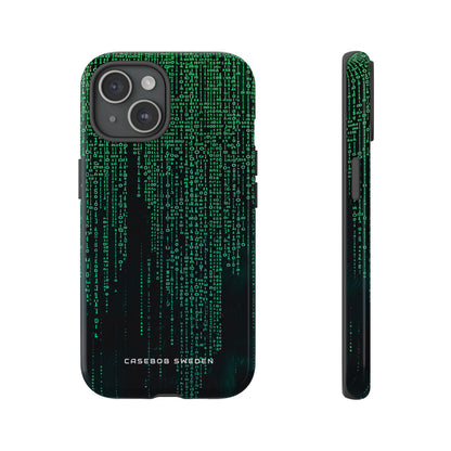 Matrix Gradient Flow iPhone 15 - Tough Phone Case