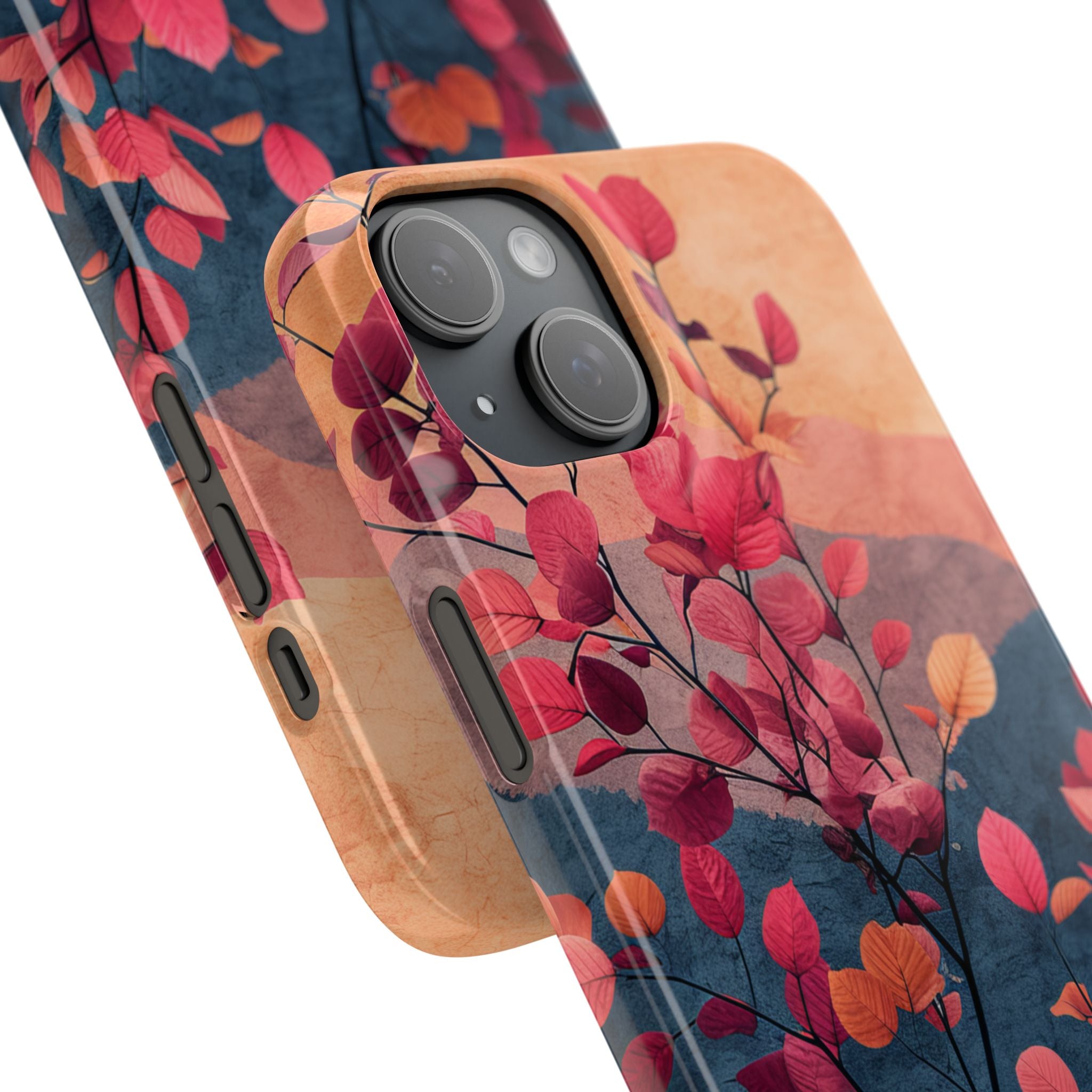 Autumn Tree Harmony - Slim iPhone 15 Phone Case