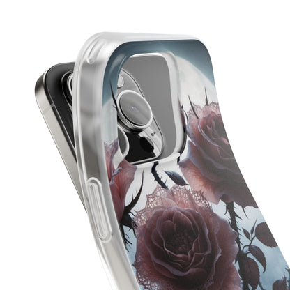 Luminous Rose Thorns iPhone 16 Pro Case - Soft