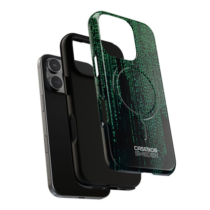 Neon Data Stream iPhone 16 - Tough+