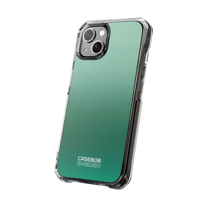 Teal Horizon Layers iPhone 14 - Impact Clear+