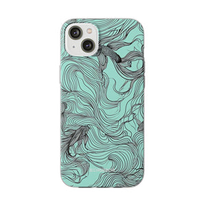 Aqua Serenity | Flexible Phone Case for iPhone