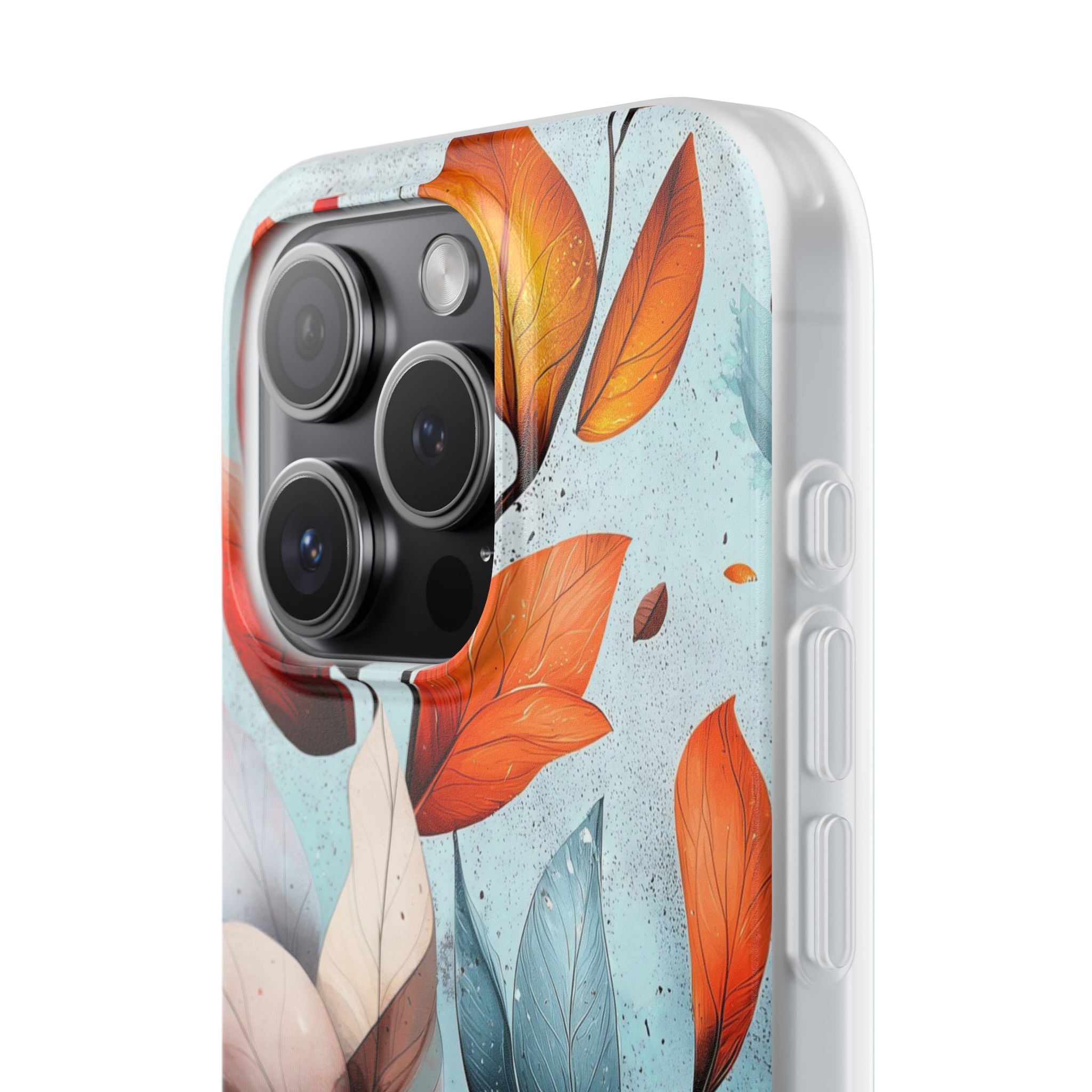 Crimson Veins iPhone 15 Pro Case - Soft