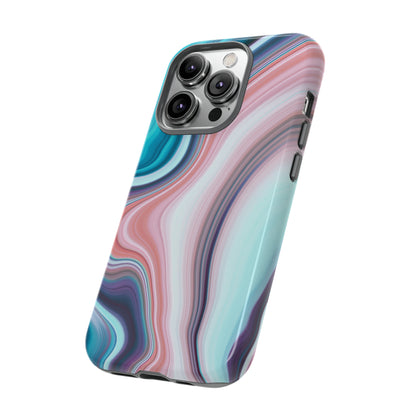 Pink Swirls - Protective Phone Case