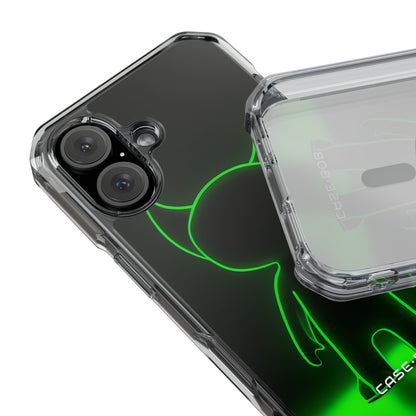 Neon Horned Glow iPhone 16 Case - Impact