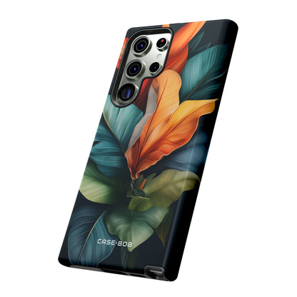 Tropical Leafburst Samsung S23 Ultra Case - Tough