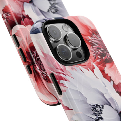 Coral Bloom iPhone 16 Pro Case - Tough+