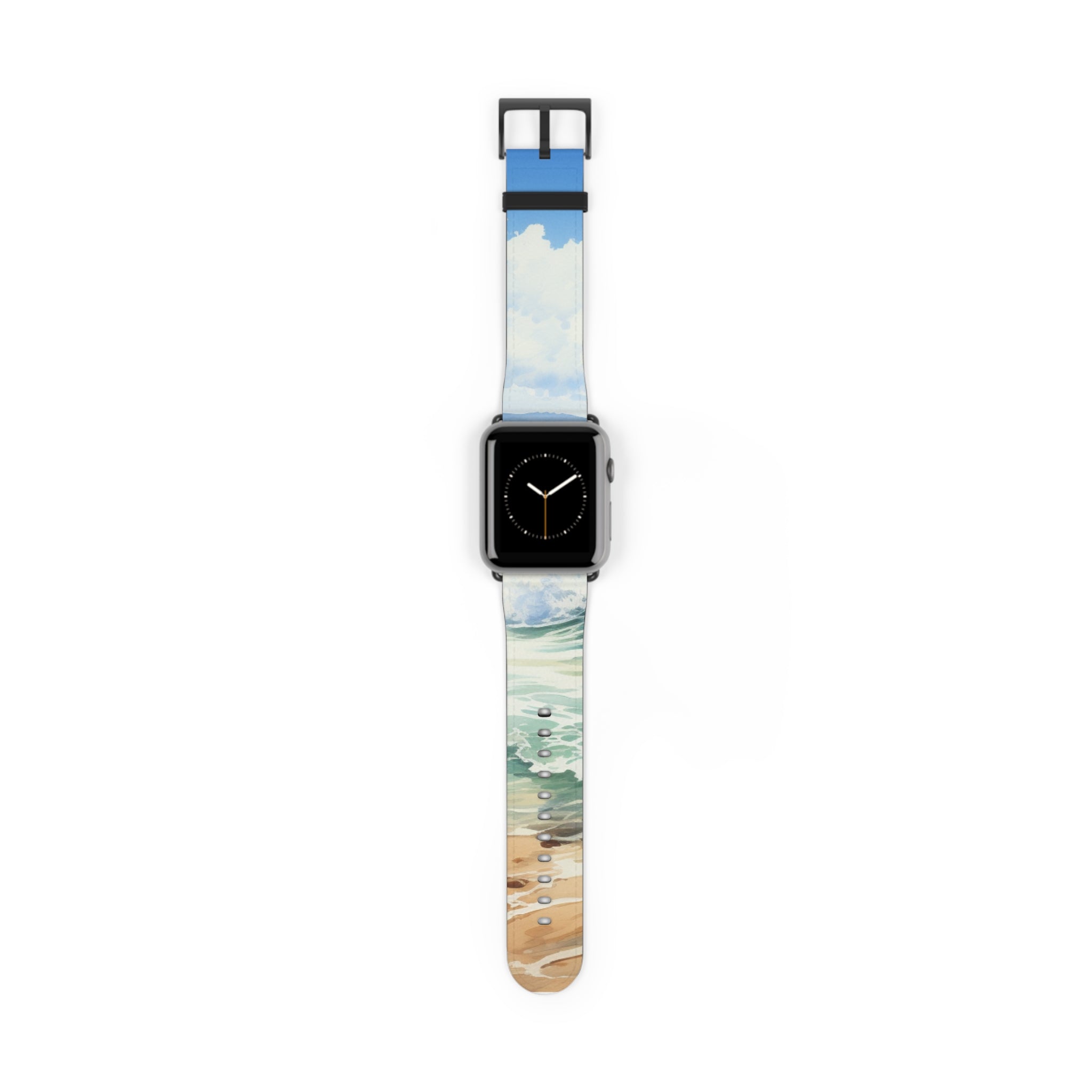 Foaming Blue Waves - Watch Band