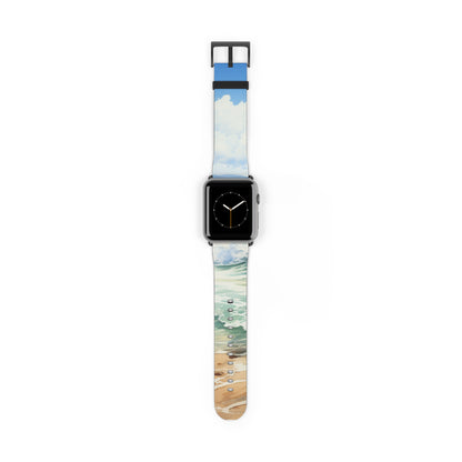 Foaming Blue Waves - Watch Band