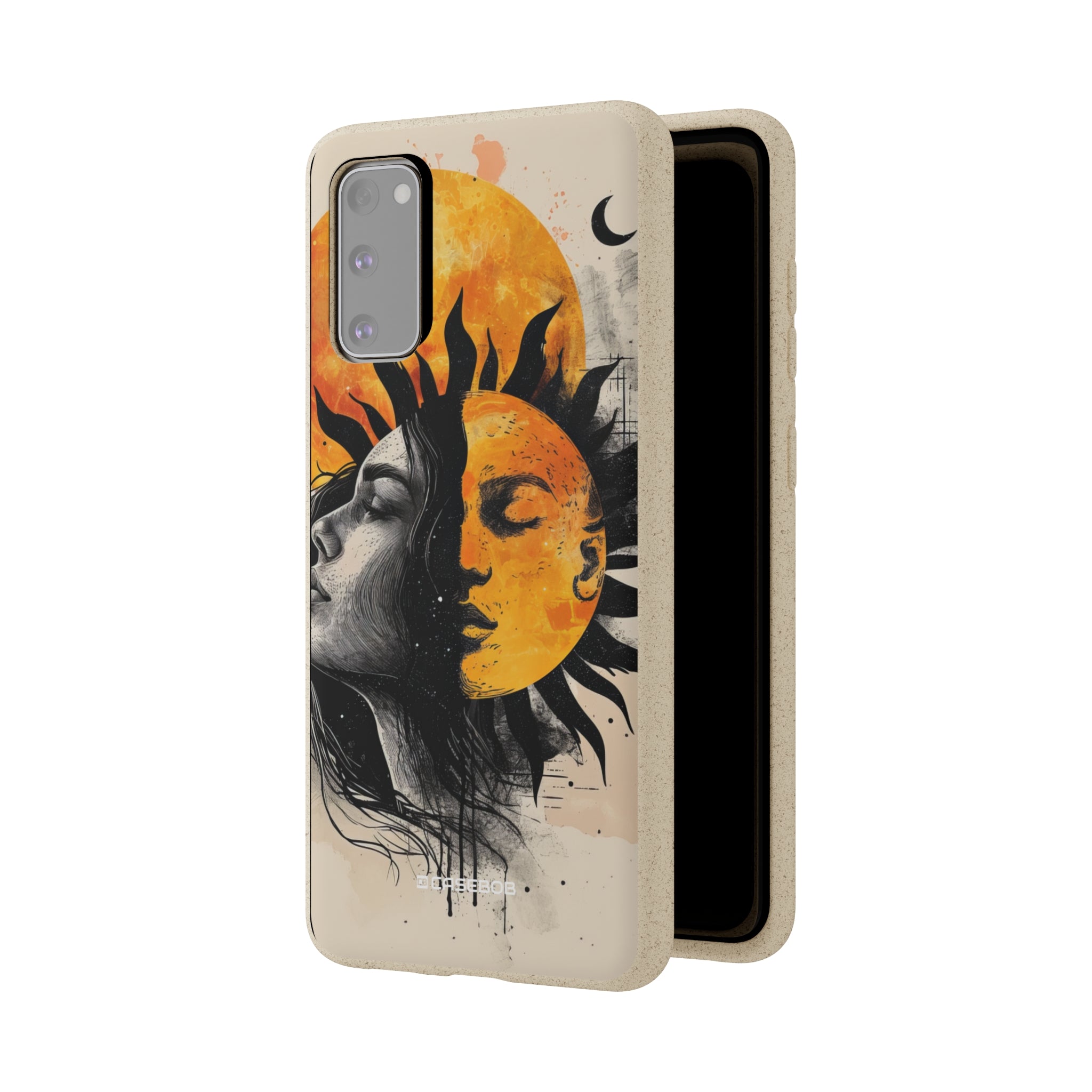 Sunlit Duality | Biodegradable Phone Case