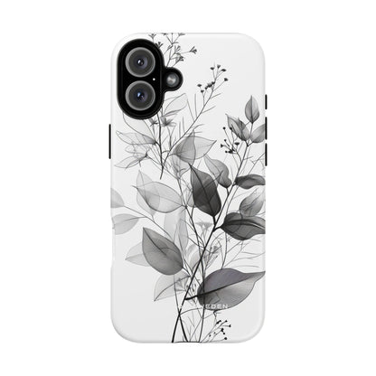 Botanical Line Harmony iPhone 16 - Tough Phone Case