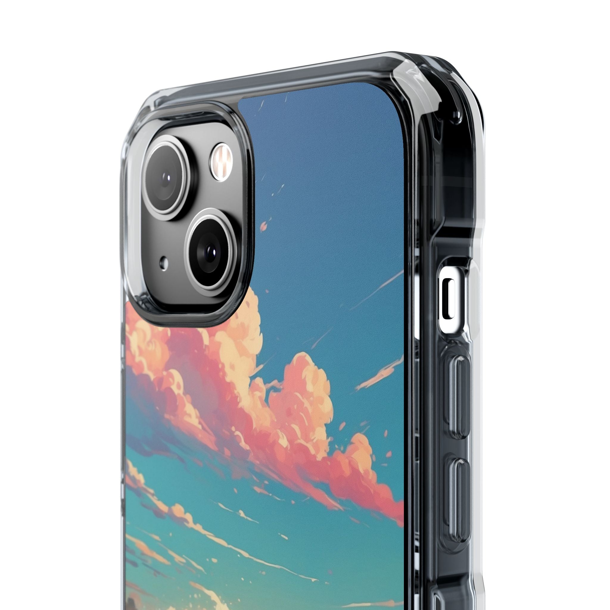 Turquoise Curl iPhone 14 Case - Impact