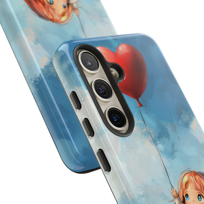 Heart Balloon Whimsy Samsung S24 Case - Tough