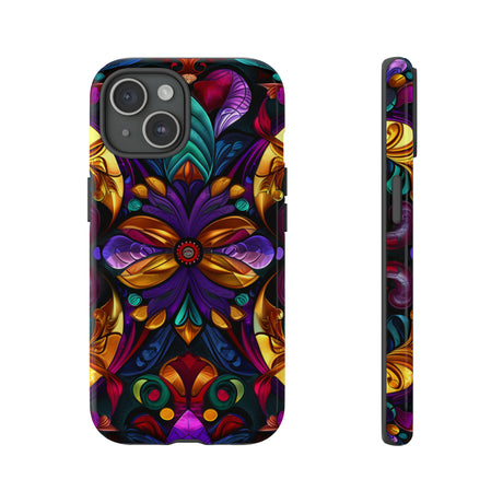 Gothic Stained Glass Majesty - Protective Phone Case