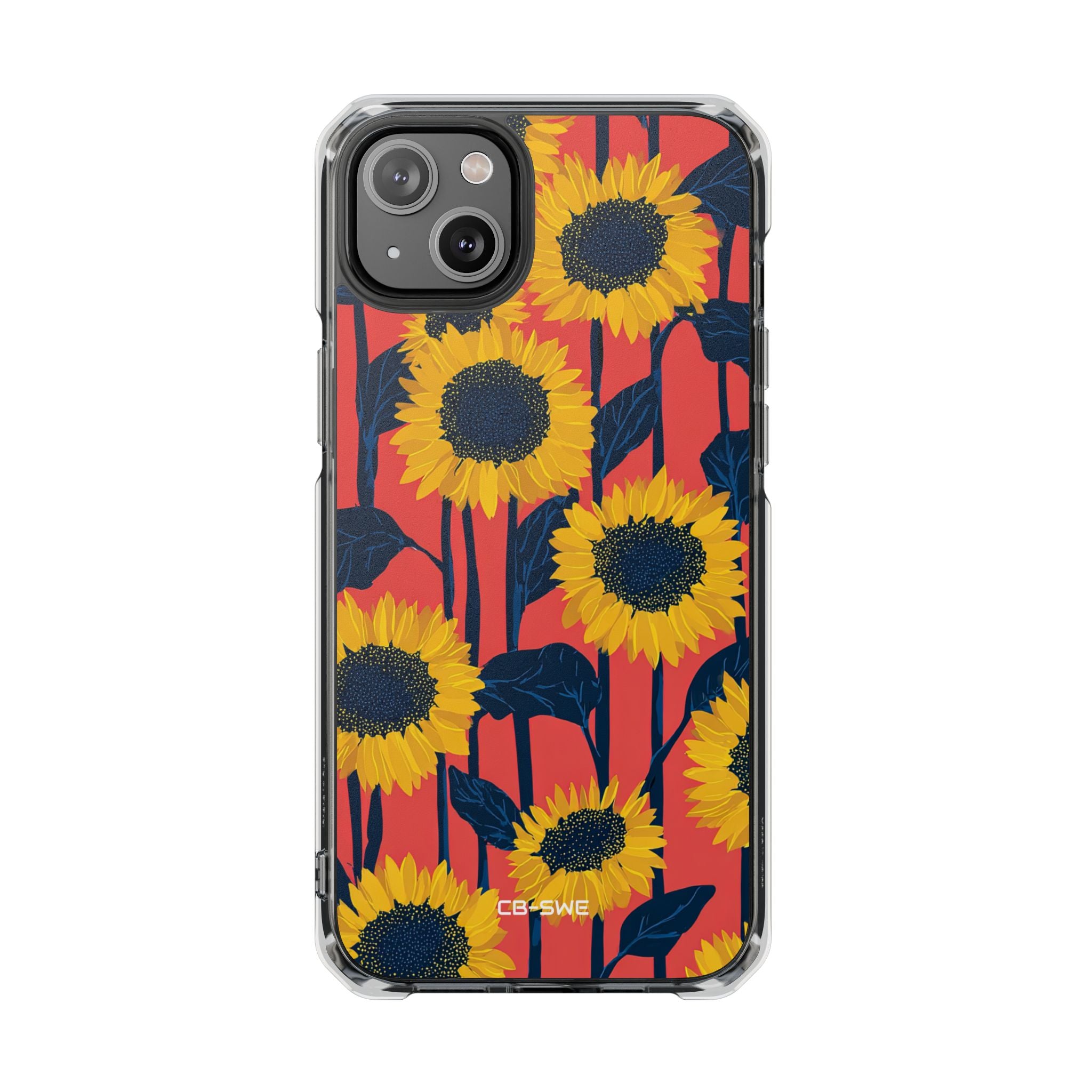 Vibrant Sunflower Rhythm iPhone Case - Impact