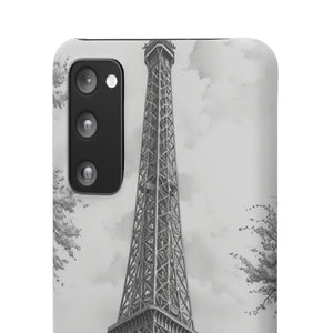 Parisian Monochrome Majesty | Slim Phone Case for Samsung