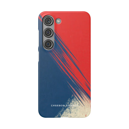 Vintage Brushstroke Harmony Samsung S23 - Slim Phone Case