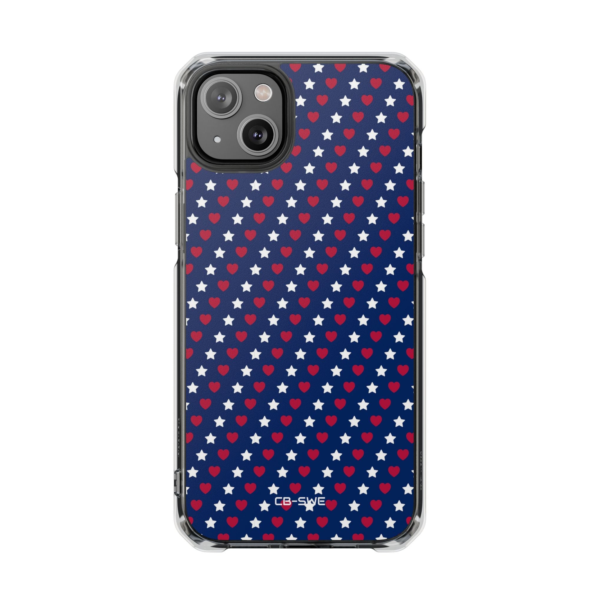 Hearts Twinkle Bright iPhone Case - Impact