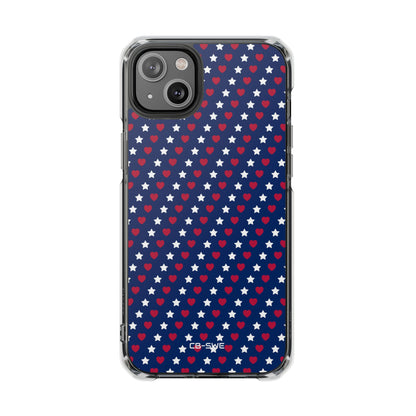 Hearts Twinkle Bright iPhone Case - Impact