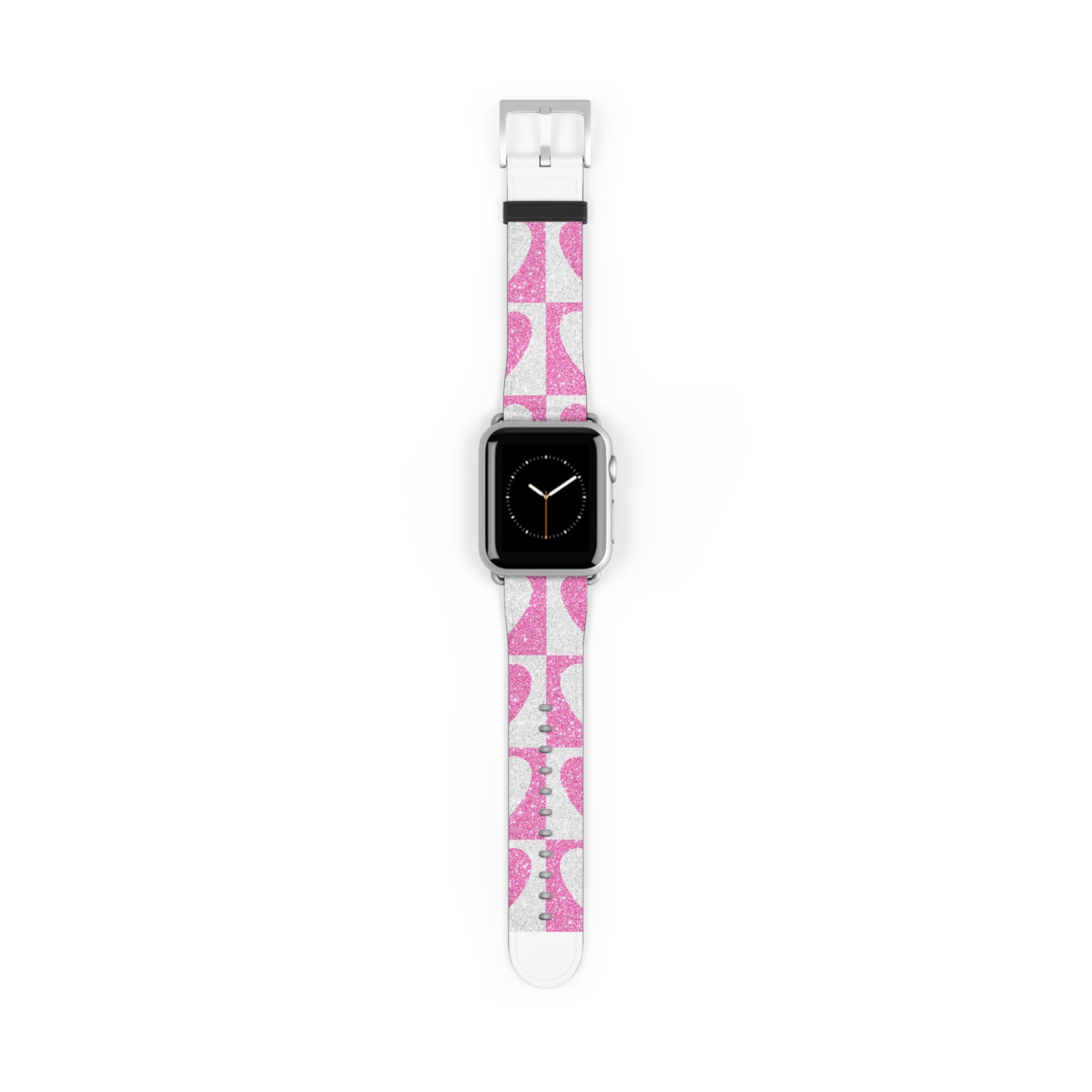 Glitter Heartgrid - Watch Band