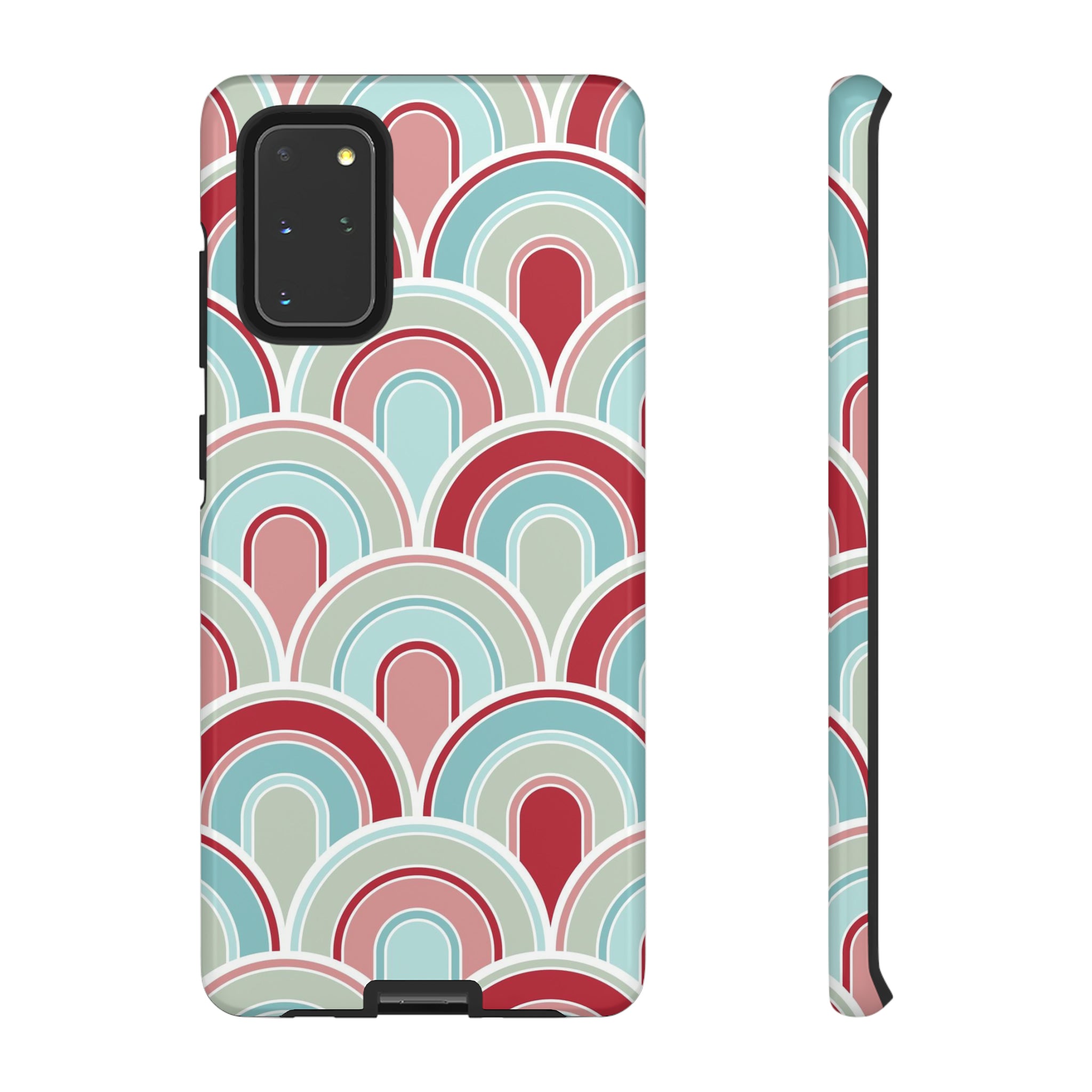 Light Blue Retro - Tough Phone Case