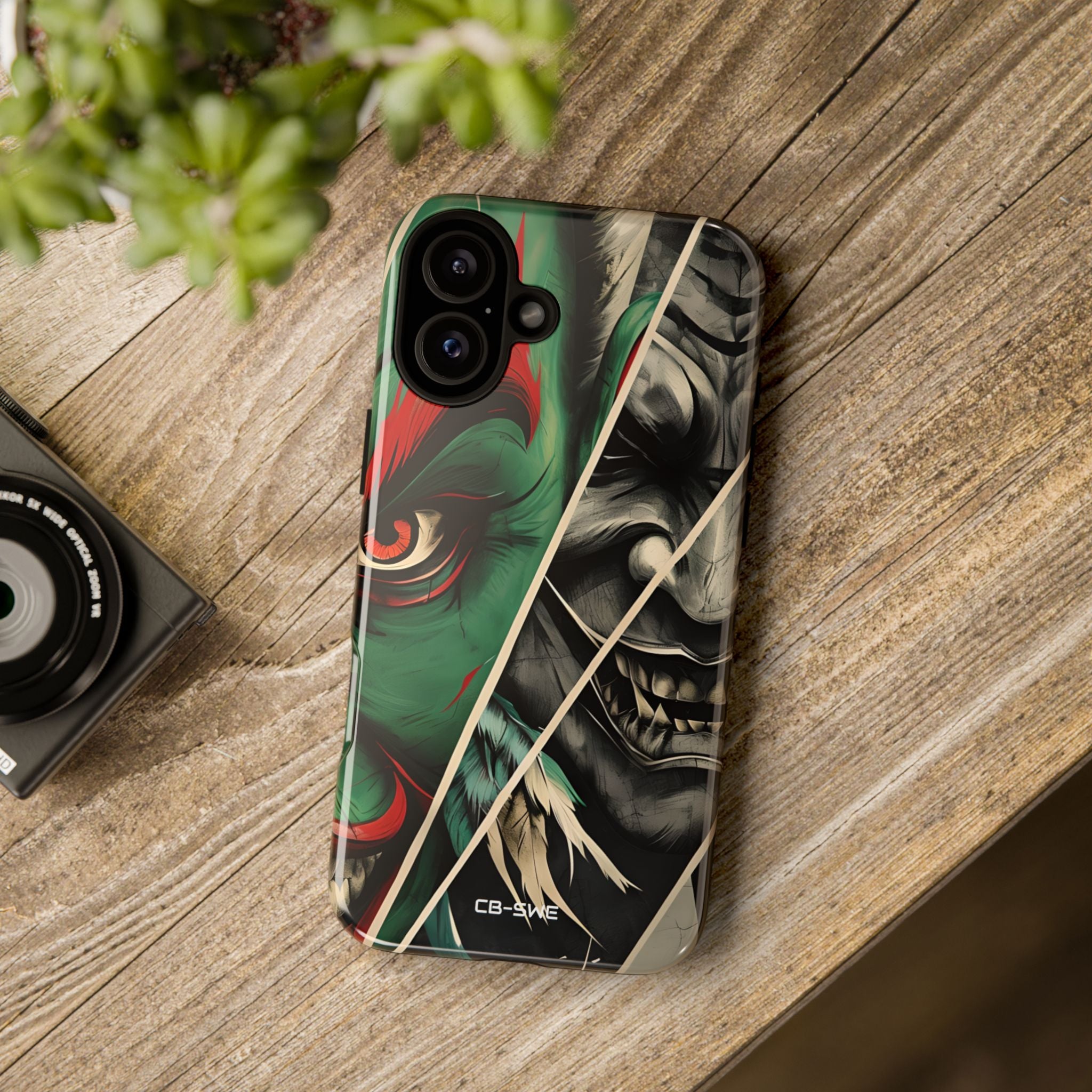 Demonic Panels Clash - iPhone Case
