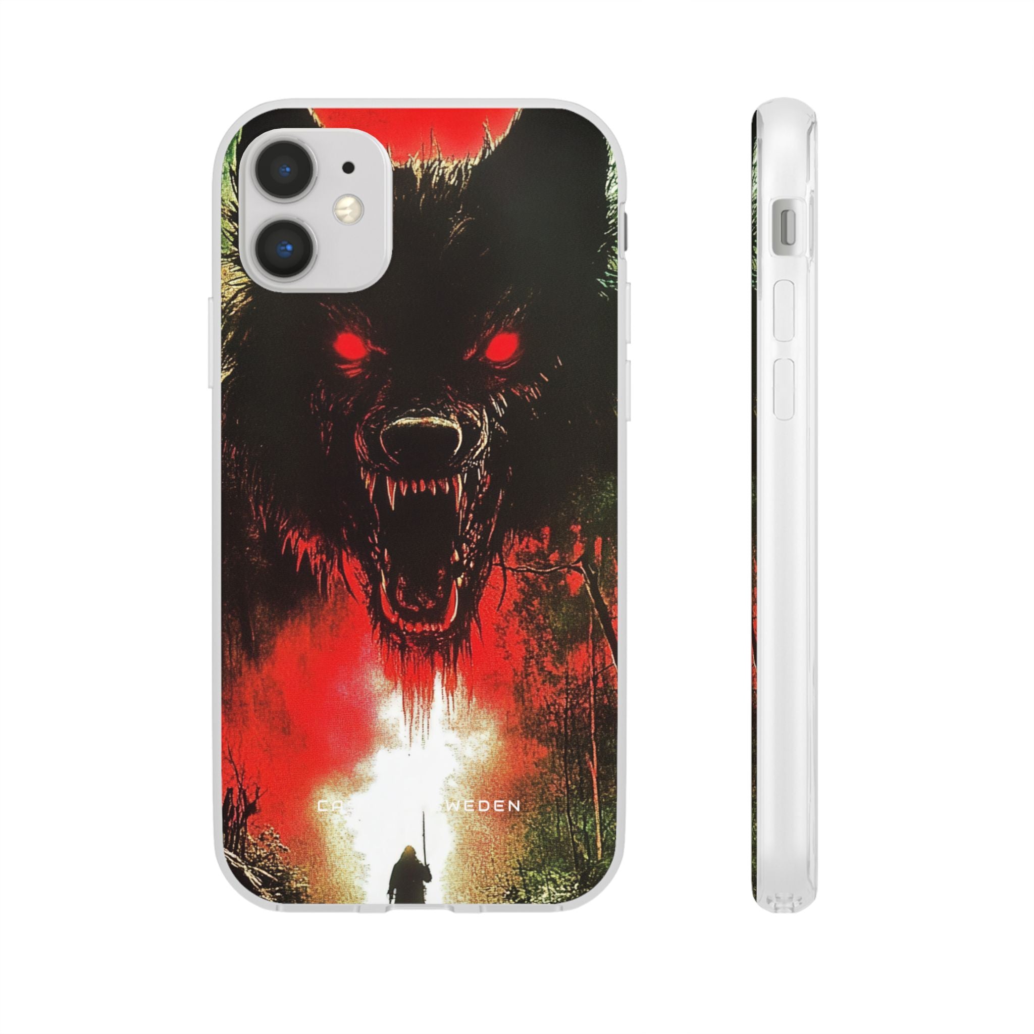 Bloodmoon Wolf's Lament iPhone 11 - Flexi-Telefonhülle