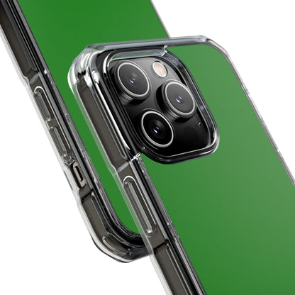 Forest Green - Clear Impact Case for iPhone