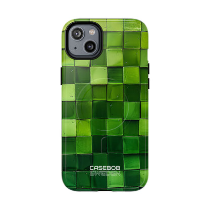 Groene Tegel Harmonie iPhone 14 - Tough+