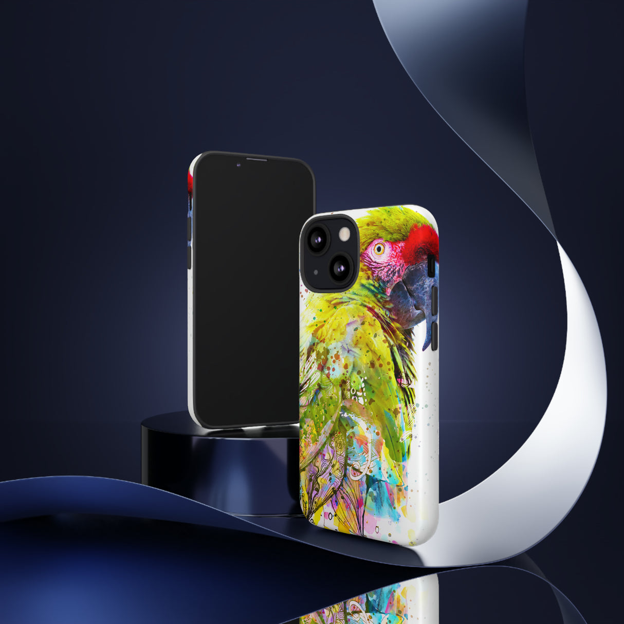 Colorful Parrot - Protective Phone Case