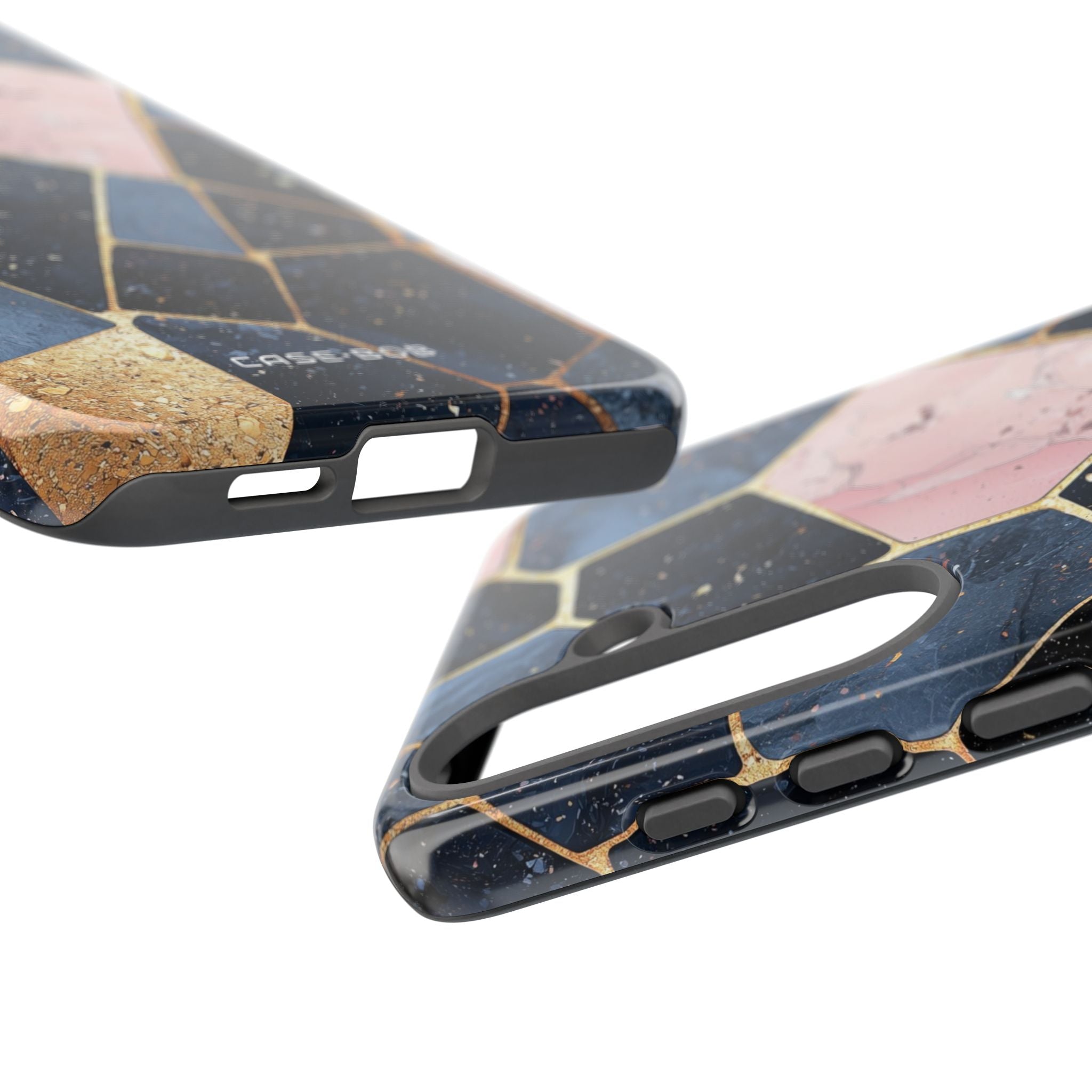 Golden Mosaic Samsung S25 Plus Case - Tough
