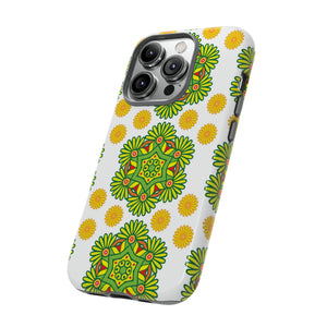 Lime Mandela - Protective Phone Case