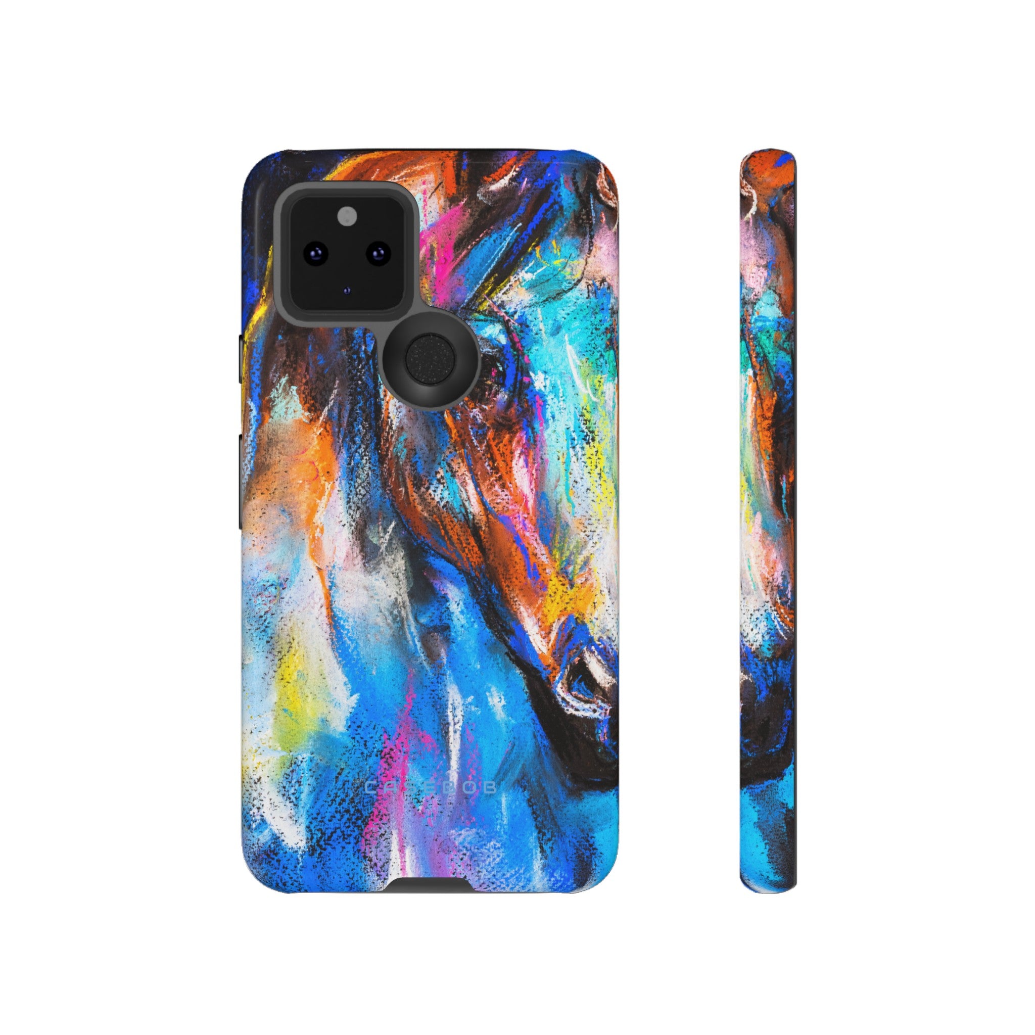 Original Pastel Horse - Protective Phone Case