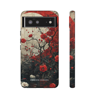 Zen Blossoms in Moonlight Google Pixel 6 - Tough Phone Case