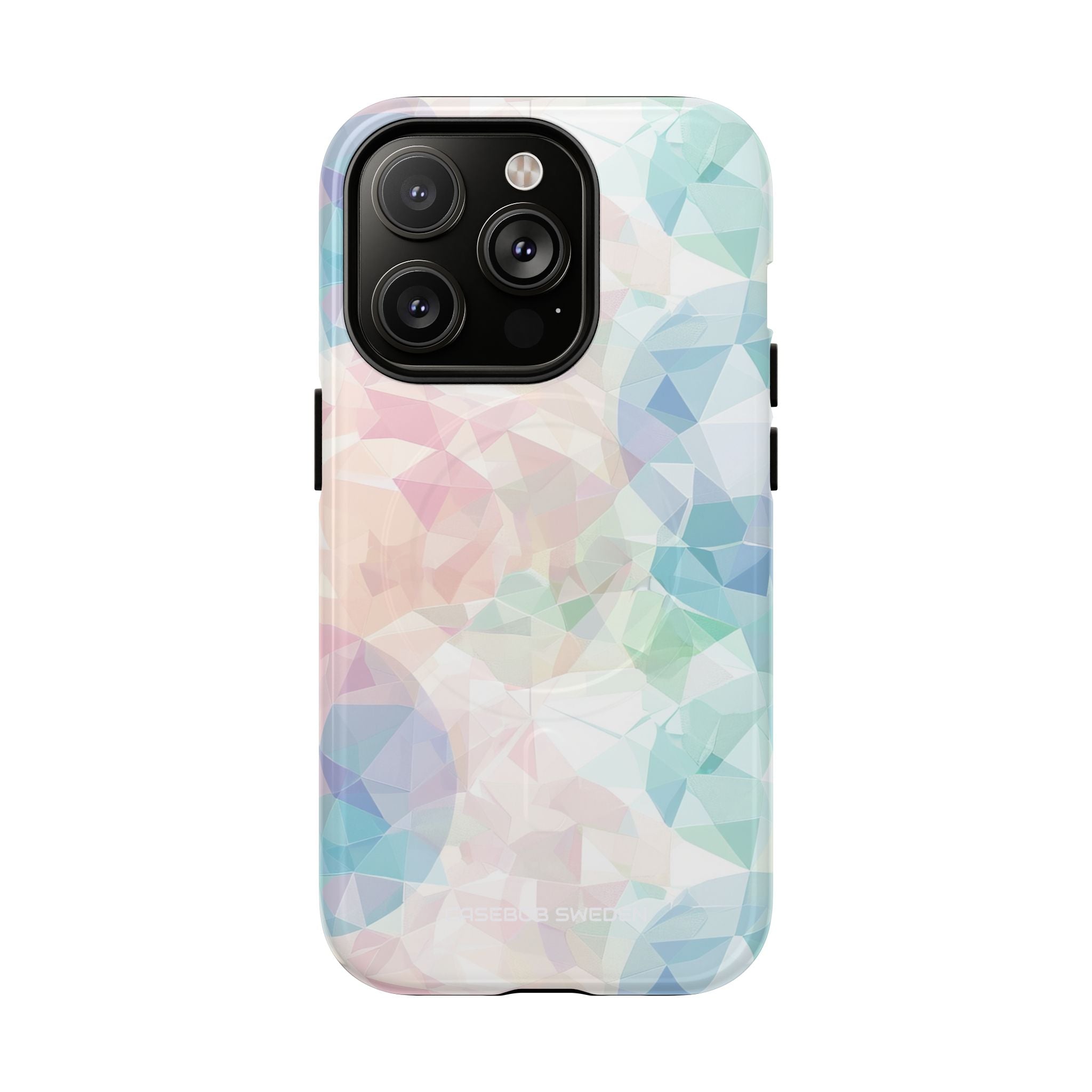 Pastel Geometry Background - Tough + MagSafe® iPhone 14 Phone Case