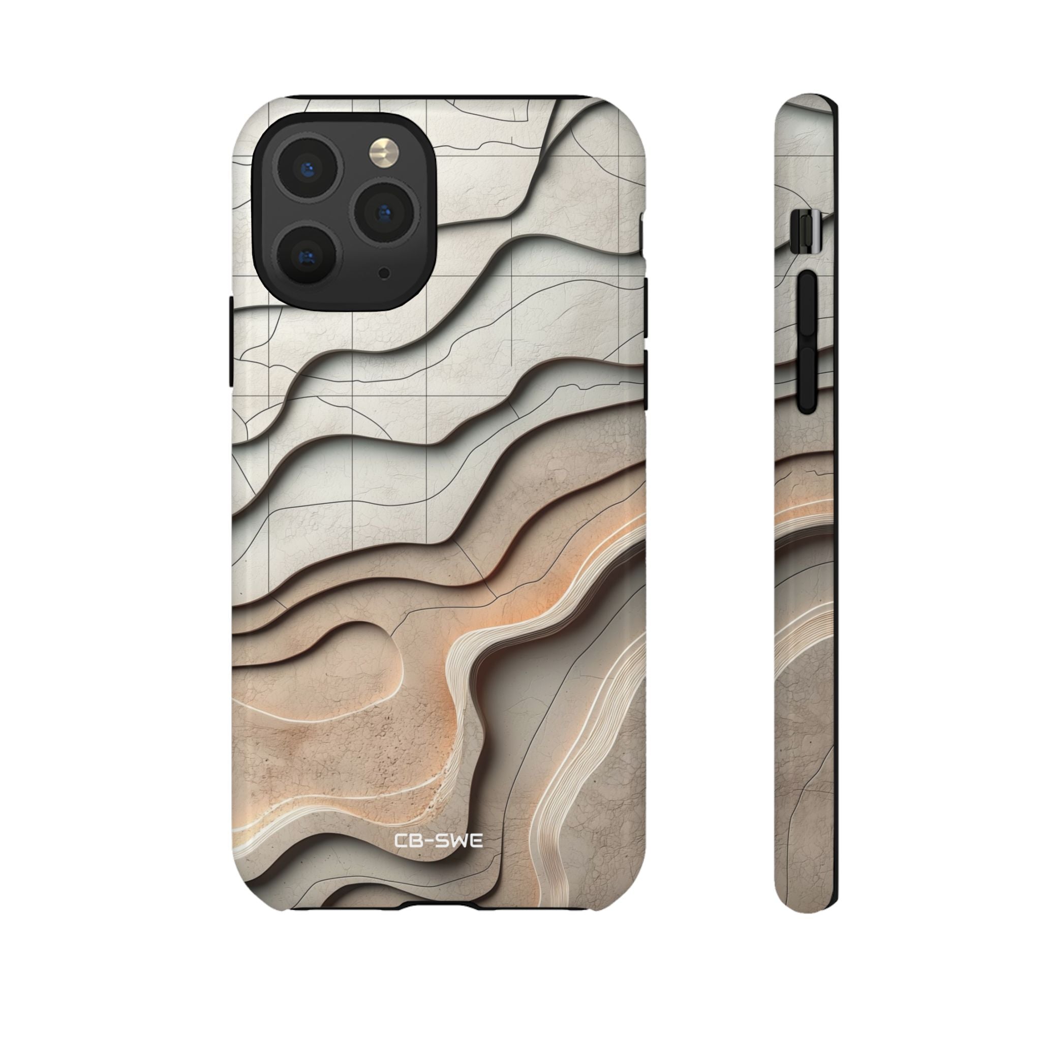Waves Embrace Earth - iPhone Case