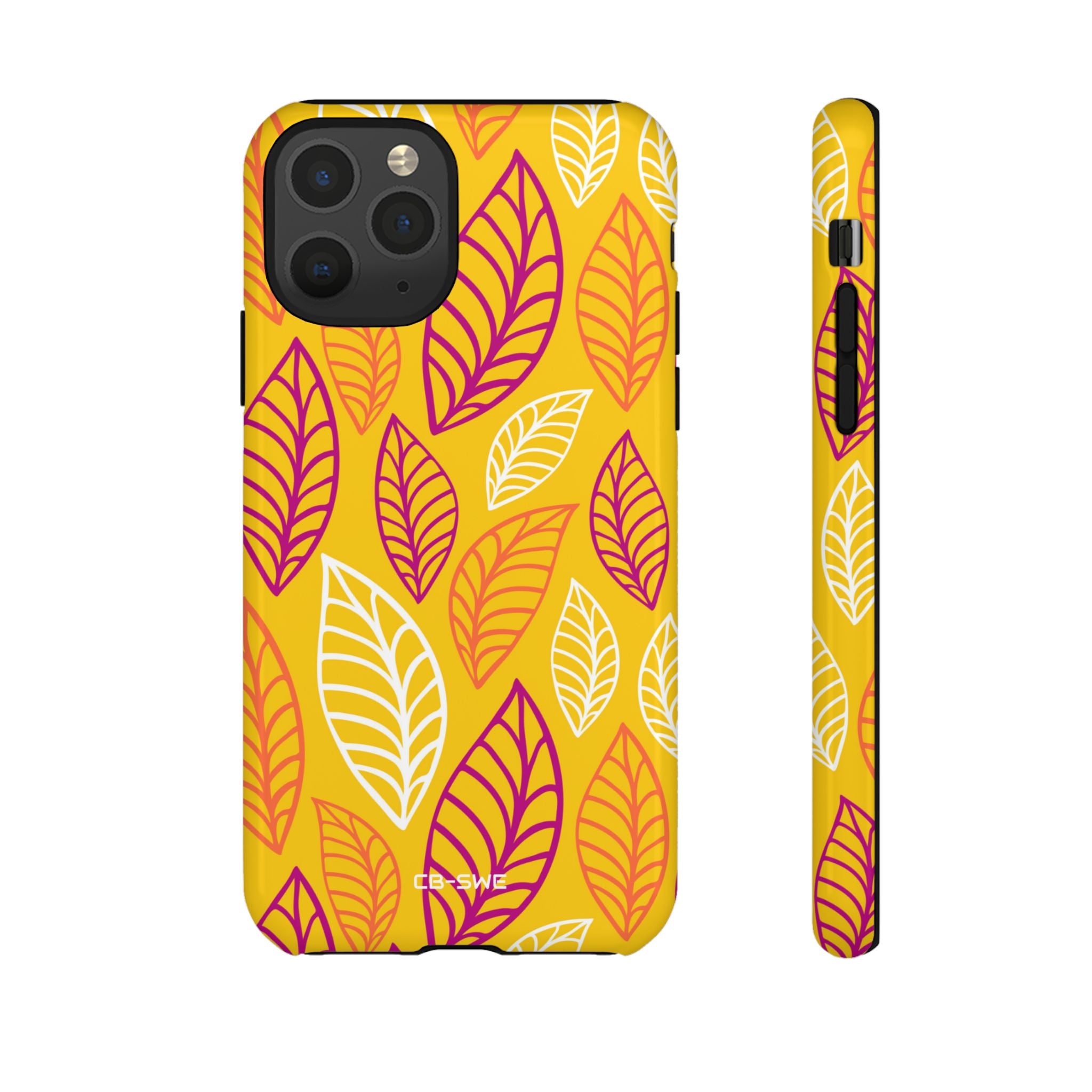 Vibrant Leaf Symphony - iPhone Case