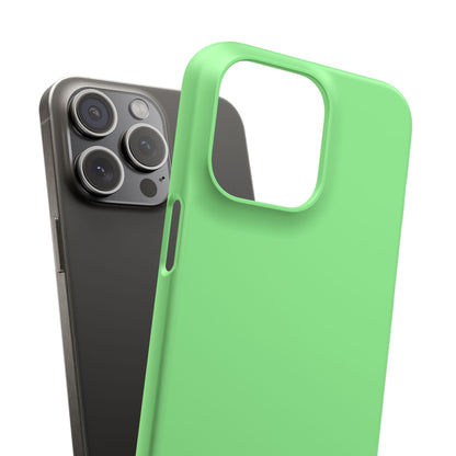 Light Green iPhone 15 - Slim Phone Case