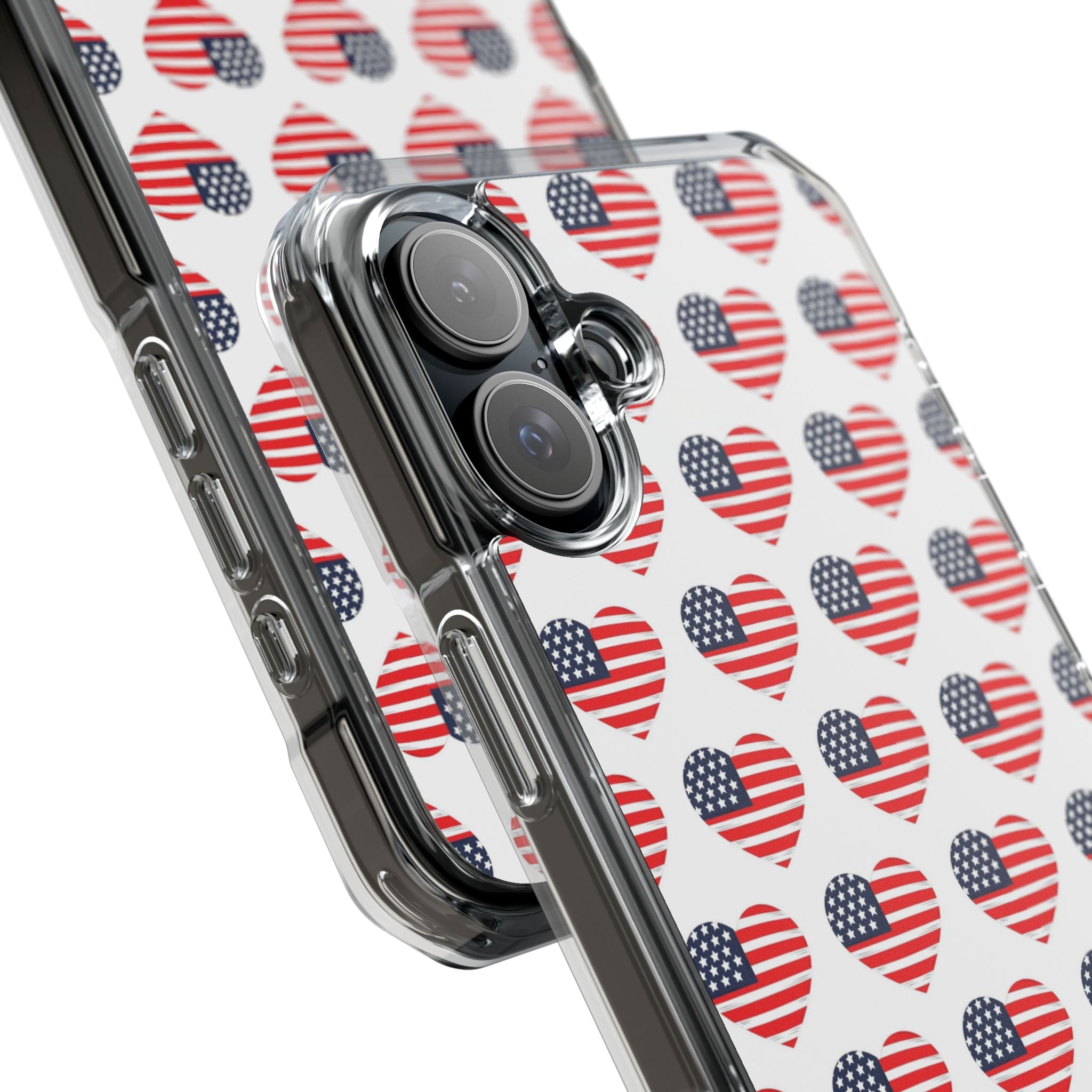 Hearts Embrace Freedom iPhone Case - Impact