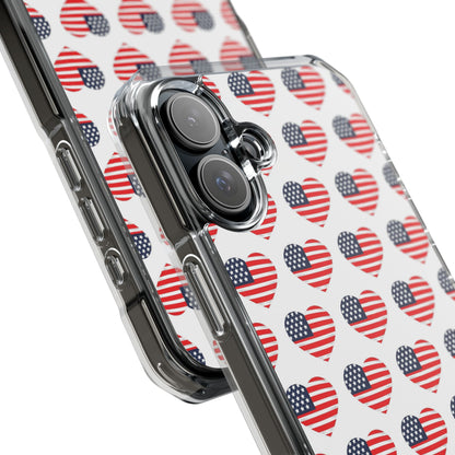 Hearts Embrace Freedom iPhone Case - Impact
